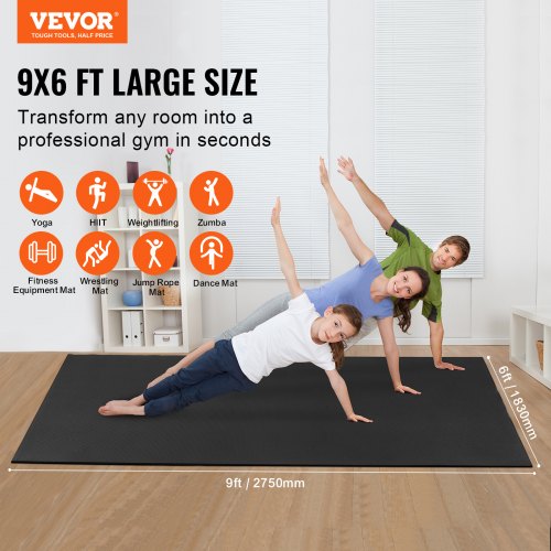 Exercise Mat Non Slip High Density Premium Yoga Mat Exercise Yoga Mat for Men
