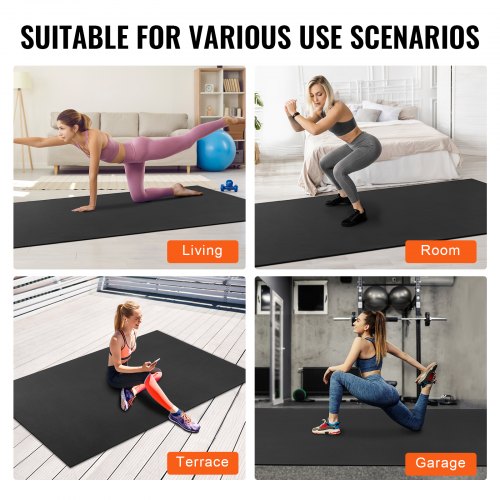Exercise Mat Non Slip High Density Premium Yoga Mat Exercise Yoga Mat for Men