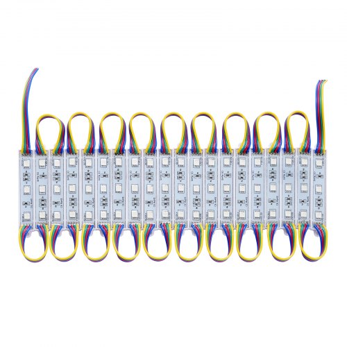 400Pcs Led Storefront Lights 207 Ft Module 5050 Smd 3Led Rgb Color Changing
