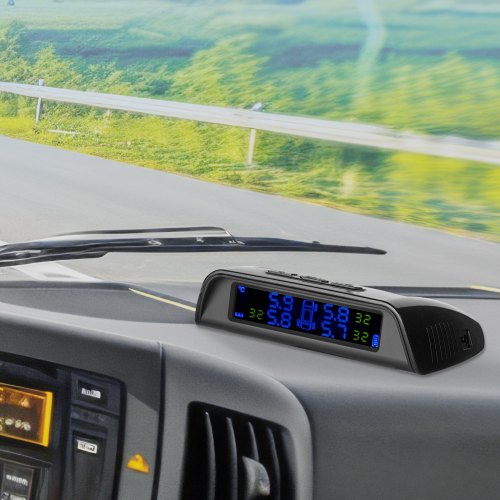 RV Tire Pressure Monitoring System 73116 PSI Trailer TPMS Universal