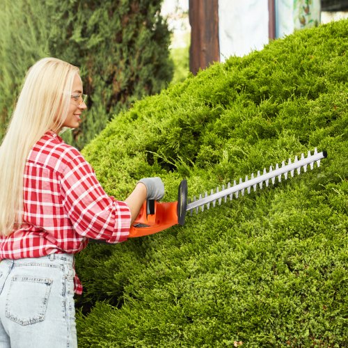 Electric Hedge Trimmer 1200 RPM Cordless Hedge Trimmer for Low Branch 20V