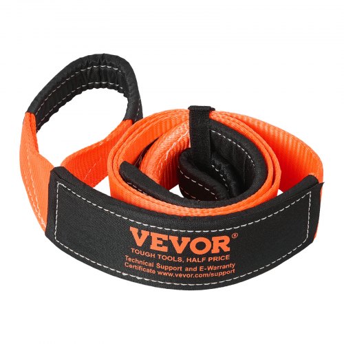 Recovery Tow Strap 3 Inches 8 Feet 36000 Lbs Break Strength Triple Reinforced