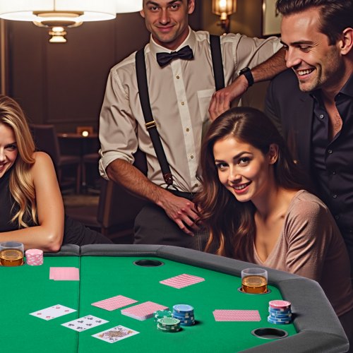 Foldable Poker Table 8 Player 48 In Folding Casino Leisure With Padded Rails