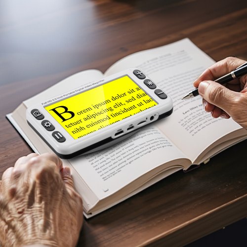 Portable Digital Magnifier 5Inch Hd Electronic Video For Low Version 2X 48X