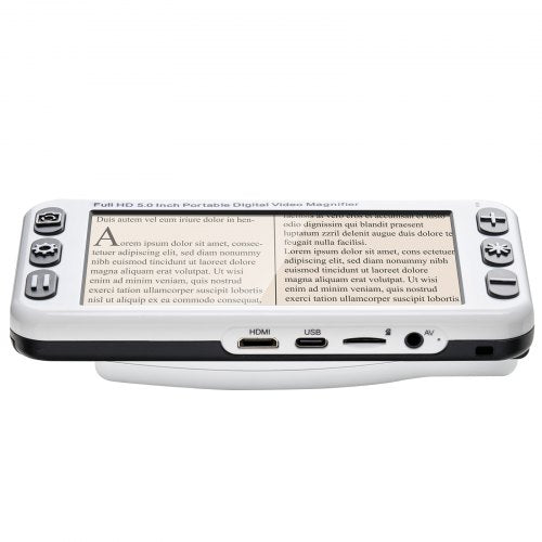 Portable Digital Magnifier 5Inch Hd Electronic Video For Low Version 2X 48X