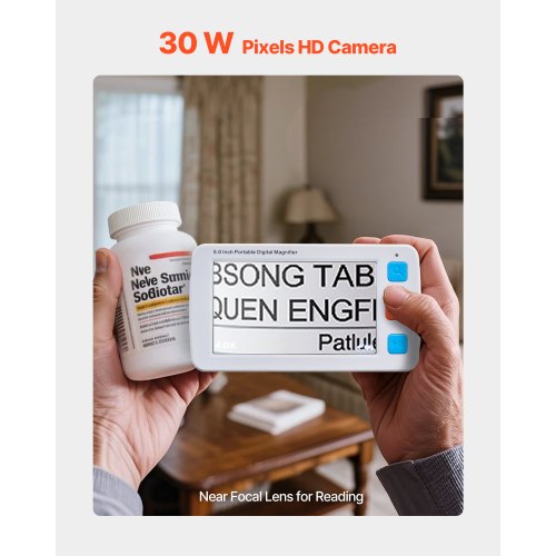 Portable Digital Magnifier 5Inch Hd Electronic Video For Low Version 4X 32X