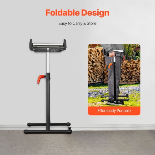 2Pack Roller Stands 250 lbs Load Capacity 2743 in Adjustable Height