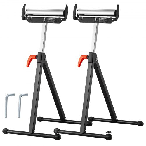 2Pack Roller Stands 250 lbs Load Capacity 2743 in Adjustable Height