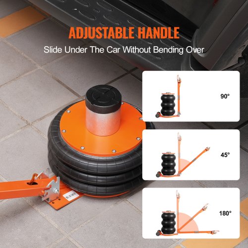 Air Jack 5 Ton11000 lbs 410 S Pneumatic Lifting Jack with Heightened