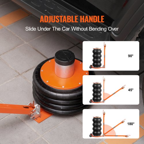 Air Jack 6 Ton13000 lbs 25 S Pneumatic Lifting Jack with Heightened
