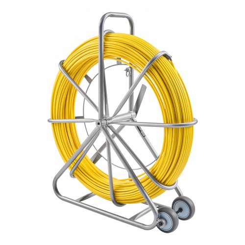 Fish Tape Fiberglass 656 ft 516 in Duct Rodder Fishtape Wire Puller