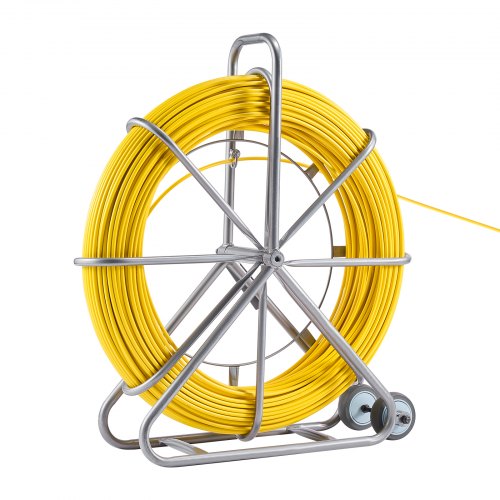 Fish Tape Fiberglass 656 ft 516 in Duct Rodder Fishtape Wire Puller