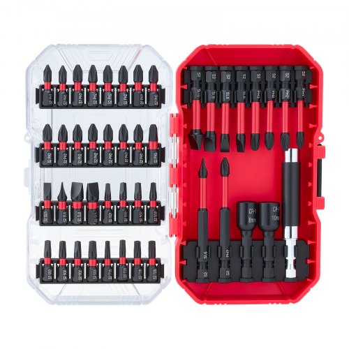 Screwdriver Bit Set 45Piece Magnetic Phillips Slotted Square Torx Bit