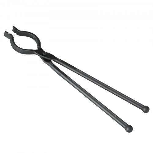 Blacksmith Tongs 18” VBit Bolt Tongs Carbon Steel Forge Tongs with A3