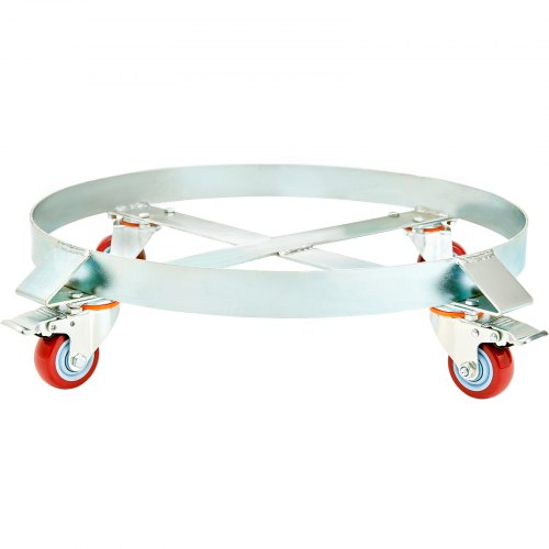 2PCS 55 Gallon Heavy Duty Drum Dolly 1000 lbs Load Capacity Barrel Dolly