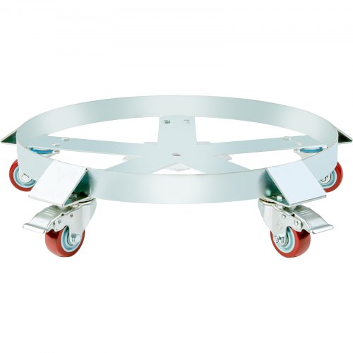 55 Gallon Heavy Duty Drum Dolly 1250lbs Load Capacity Barrel Dolly Cart