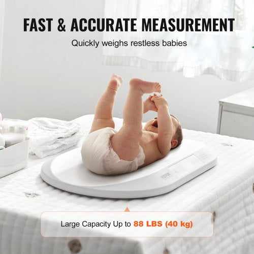 Baby Scale Digital Infant Scale with Measuring Tape MultiFunction Toddler