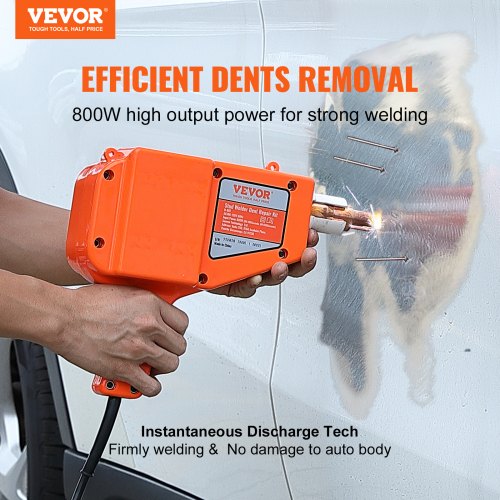 Stud Welder Dent Repair Kit 800W Spot Welder Stud with 5 Welding Mode Auto
