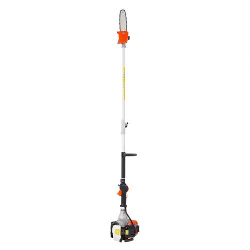 Gas Pole Saw 33Cc 2 Stroke Powered Saws With 8 In Cutting Bar Cordless Tree