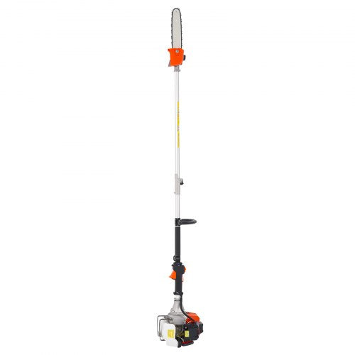 Gas Pole Saw 43Cc 2 Stroke Powered Saws With 10 In Cutting Bar Cordless Tree lb