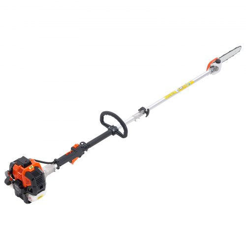 Gas Pole Saw 25Cc 2 Stroke Powered Saws With 12 In Cutting Bar Cordless Tree