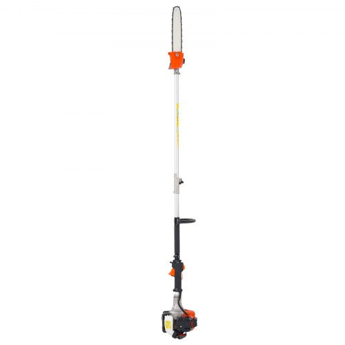 Gas Pole Saw 25Cc 2 Stroke Powered Saws With 12 In Cutting Bar Cordless Tree