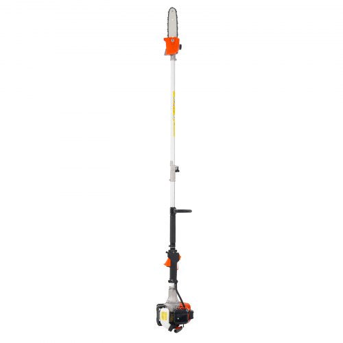 Gas Pole Saw 25Cc 2 Stroke Powered Saws With 8 In Cutting Bar Cordless Tree