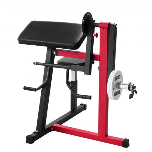 Preacher Curl Machine 2 in 1 Bicep Curl Machine and Triceps Extension