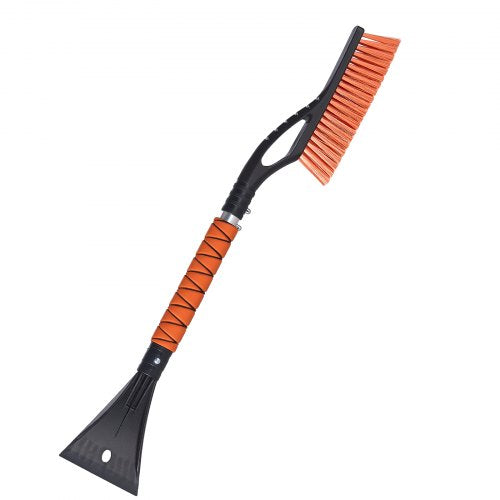 Snow Brush And Ice Scrapers For Car Windshield 27Inch Aluminum Scraper Removal
