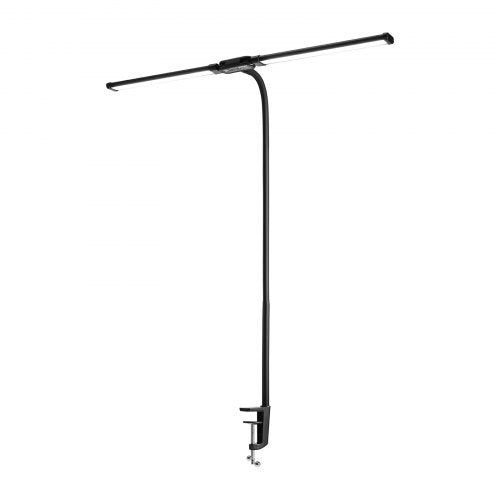 LED Desk Lamp with Clamp Double Head Architect Desk Lamp for Home Office