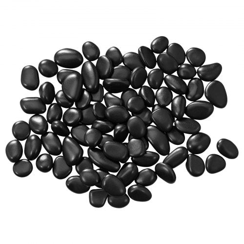 Black River Rocks 12 Inch 15 Lbs Smooth Polished Natural Pebble Stones