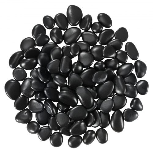 Black River Rocks 12 Inch 15 Lbs Smooth Polished Natural Pebble Stones