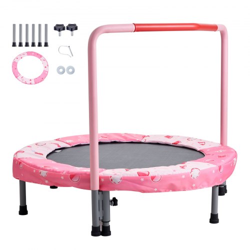 36 Kids Trampoline 3FT Indoor Outdoor Trampoline Foldable Mini Trampoline
