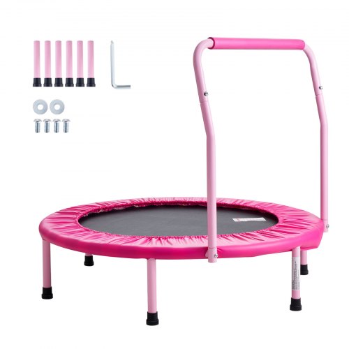 36 Kids Trampoline 3FT Indoor Outdoor Trampoline Foldable Mini Trampoline