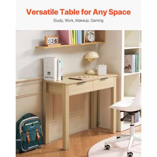 Small Desk with Drawers Kids Desk for Bedroom Modern Simple Study Table