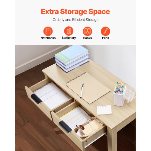 Small Desk with Drawers Kids Desk for Bedroom Modern Simple Study Table