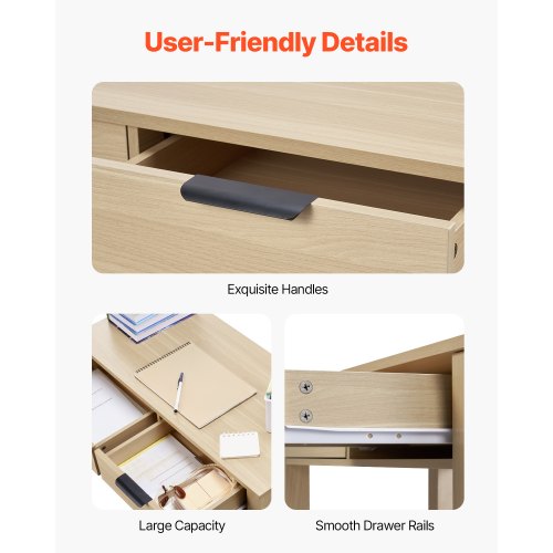 Small Desk with Drawers Kids Desk for Bedroom Modern Simple Study Table