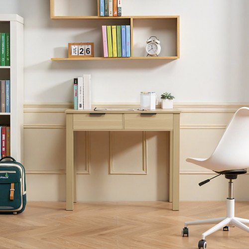 Small Desk with Drawers Kids Desk for Bedroom Modern Simple Study Table