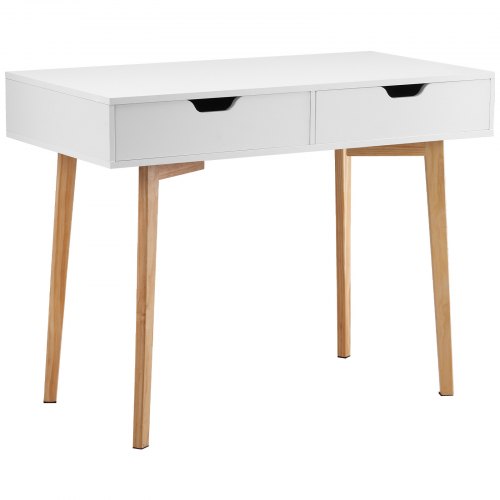 Small Desk with Drawers Kids Desk for Bedroom Wooden Simple Study Table