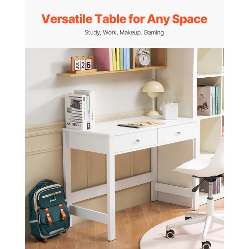 Small Desk with Drawers Kids Desk for Bedroom Modern Simple Study Table
