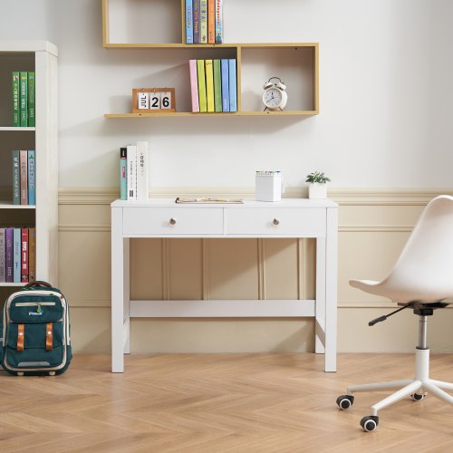 Small Desk with Drawers Kids Desk for Bedroom Modern Simple Study Table