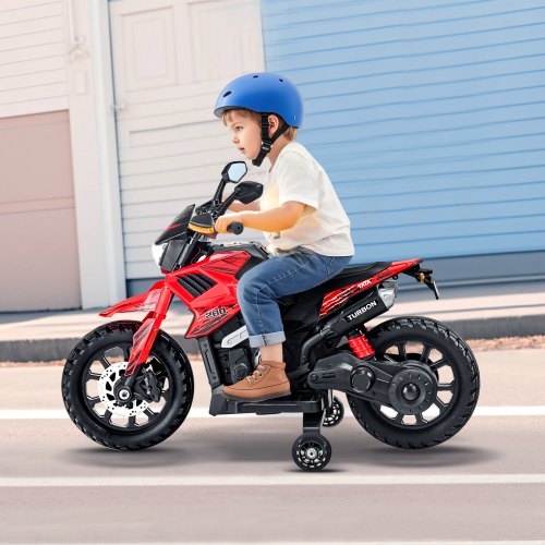 Kids Ride On Motorcycle 6V Battery Powered Electric Motorcycle with Speed