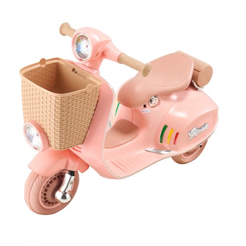 Kids Ride On Motorcycle 6V Battery Powered Electric Motorcycle Trike with Speed