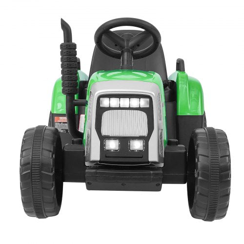 Kids Ride on Tractor 12V Electric Toy Tractor with Trailer Remote Control