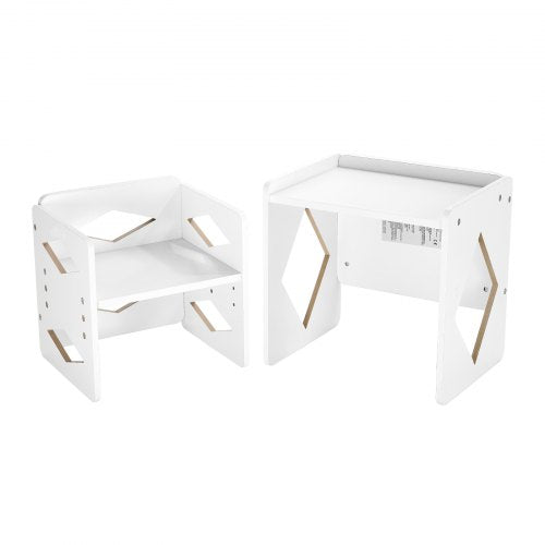 Montessori Weaning Table and Chair Set Wooden Toddler Table and Chair Set