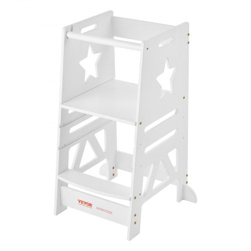 Tower Step Stool 3Level Height Adjustable Toddler Step Stools for Kids
