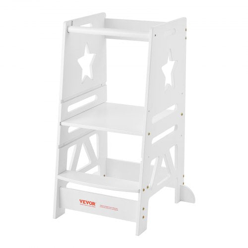 Tower Step Stool 3Level Height Adjustable Toddler Step Stools for Kids