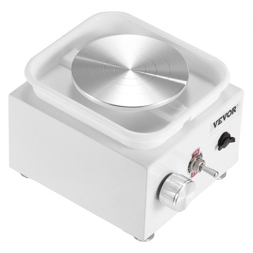 Mini Pottery Wheel 0320RPM Adjustable Speed Detachable Basin Forming