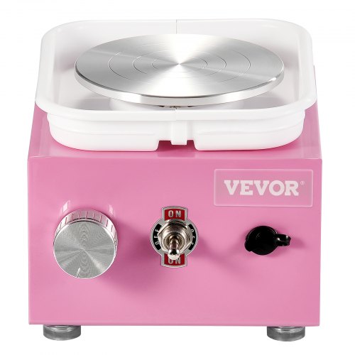 Mini Pottery Wheel 0320RPM Adjustable Speed Detachable Basin Forming