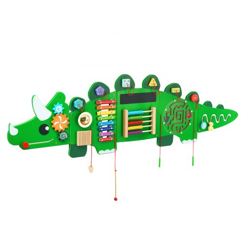 Dinosaur Activity Wall Busy Board Panels 11 Activities Montessori Sensory